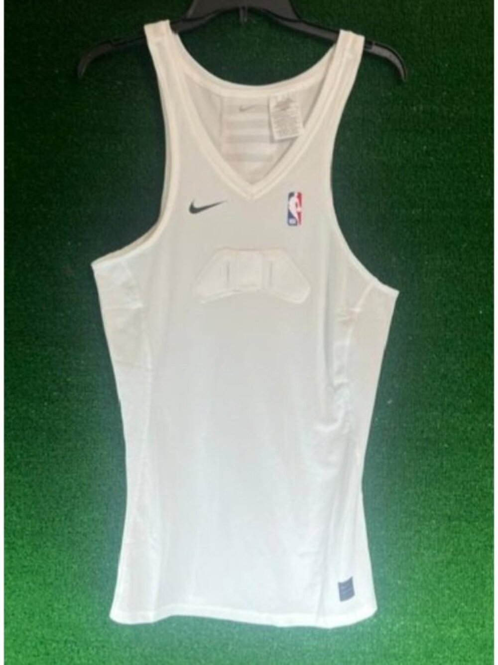 Men's Nike Pro NBA Player Issue Training Tank Top White 880805-100 Size 2XL